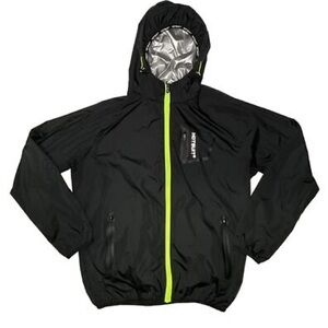 HOTSUIT Women’s Sauna Suit Jacket Anti Rip Sweat Suits Full Zip Hooded XXL